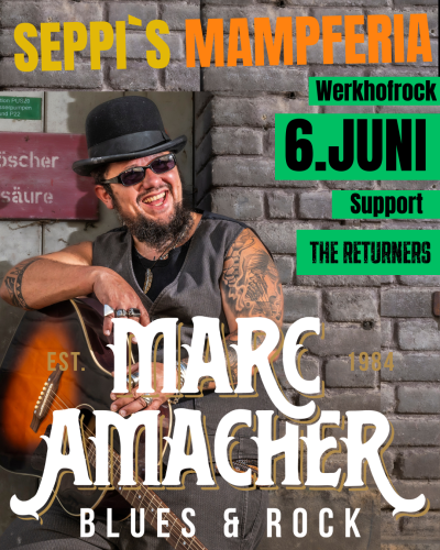 Marc Amacher and Band Blues Rock Live