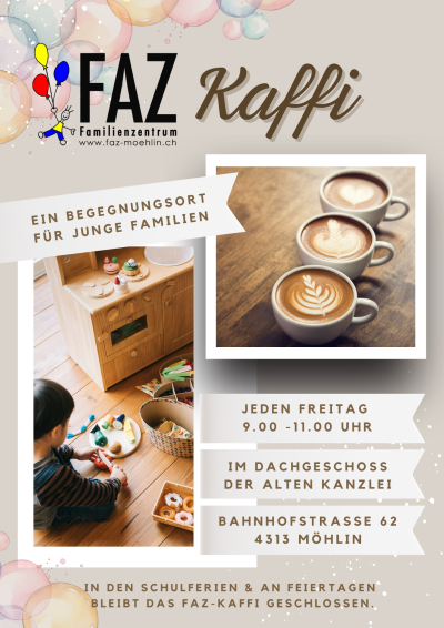 FAZ Kaffi - Ein Begegnungsort für junge Familien