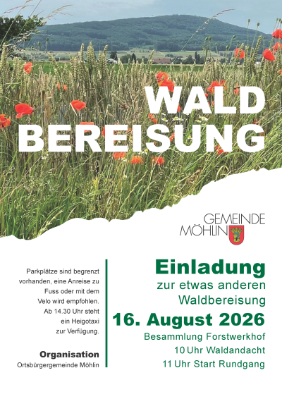 Waldbereisung Gemeinde Möhlin Waldbereisung Gemeinde Möhlin