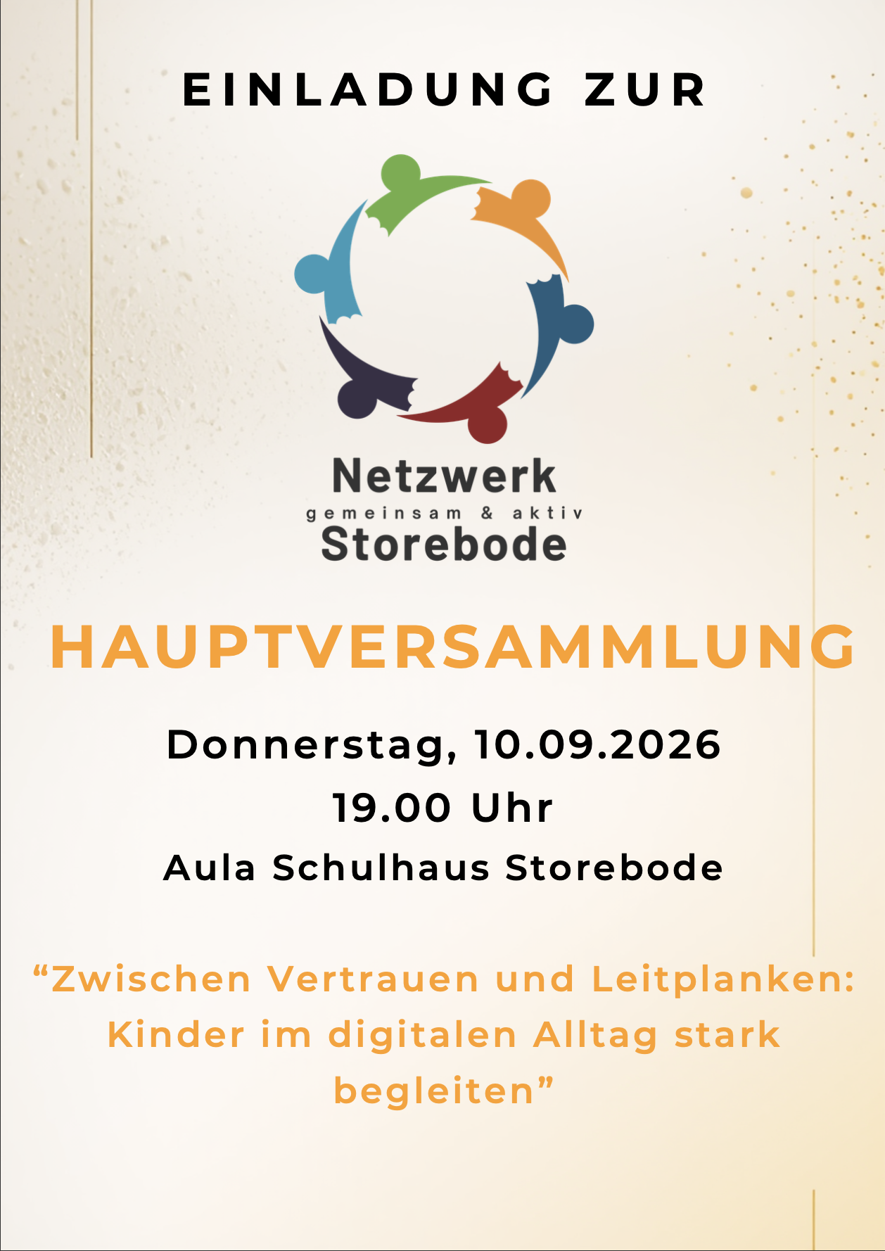 Einladung 2. Hauptversammlung (Back) Einladung 2. Hauptversammlung (Back)