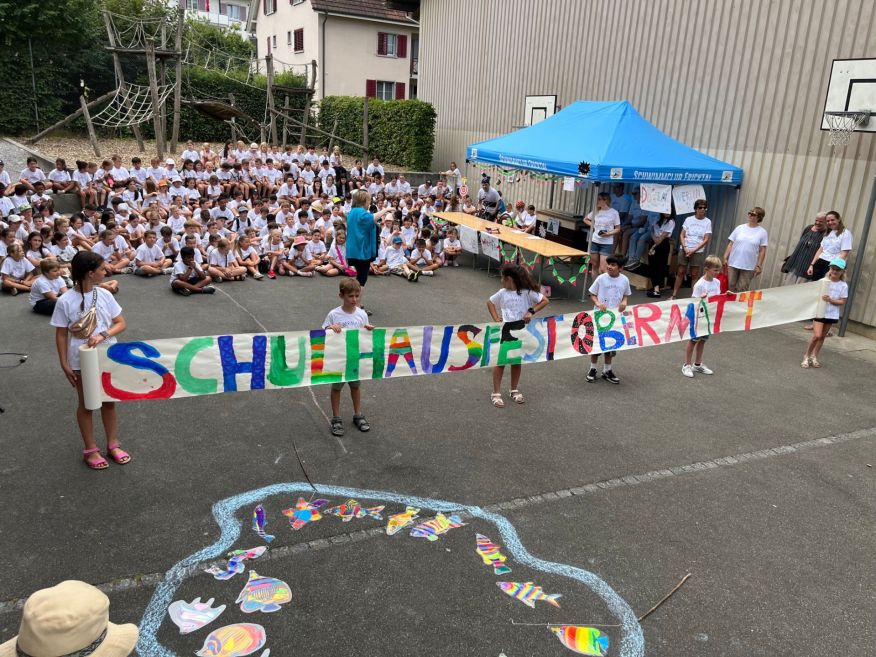 Sommerfest im Schulhaus Obermatt in Möhlin