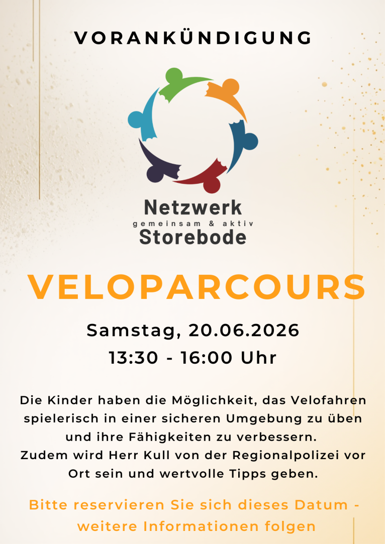 Flyer Veloparcours