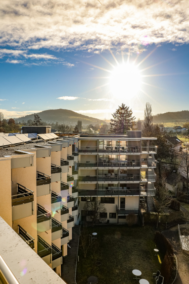 Sonnenuntergang (Foto: Wohn- und Pflegezentrum Stadelbach)